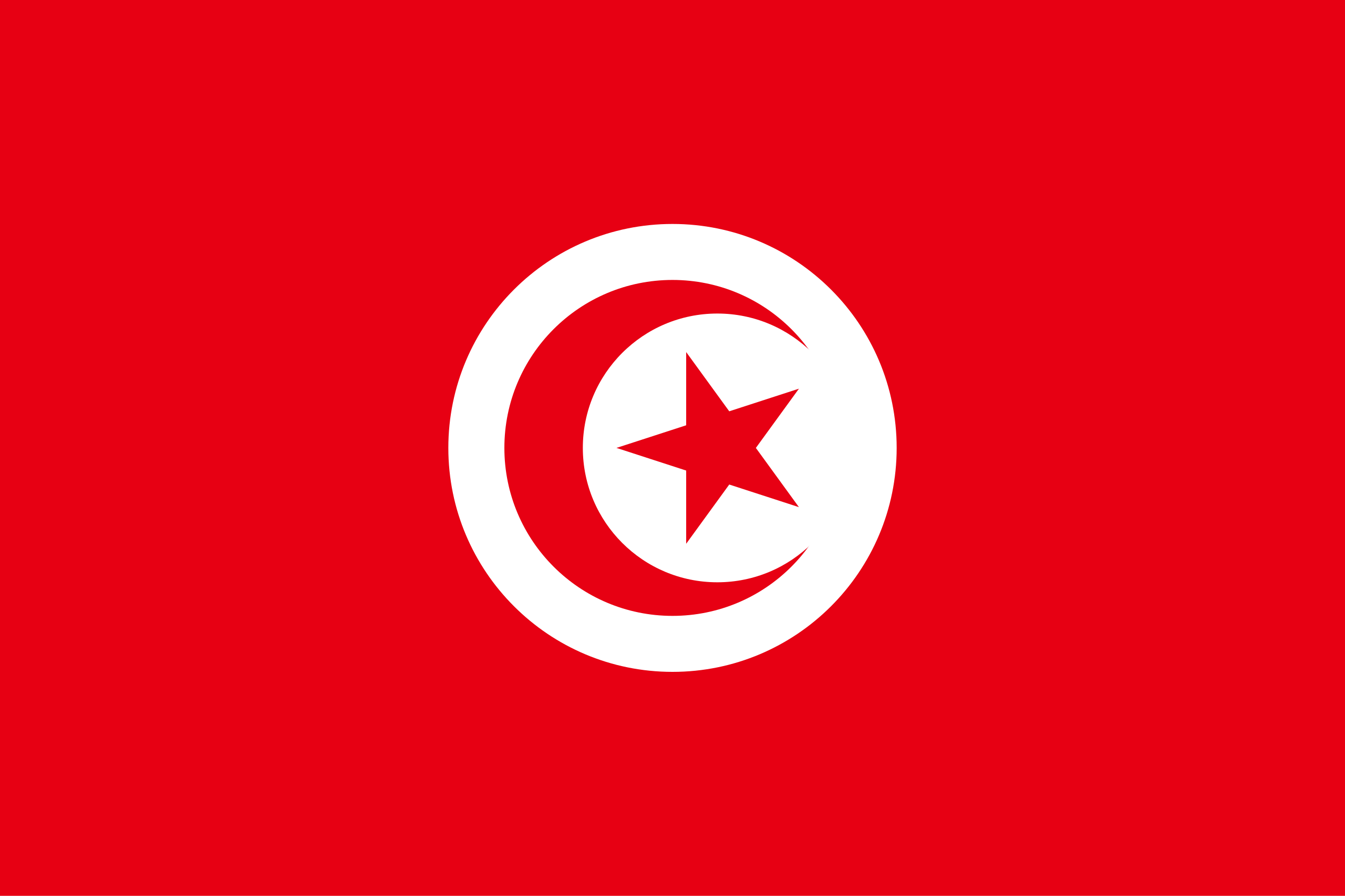 Drapeau de la Tunisie